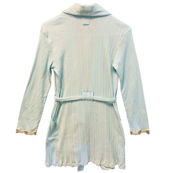 DKNY Wrap Dress Size P/S Wonder Blue Style:429433 New w/Tags - Picture 2 of 12